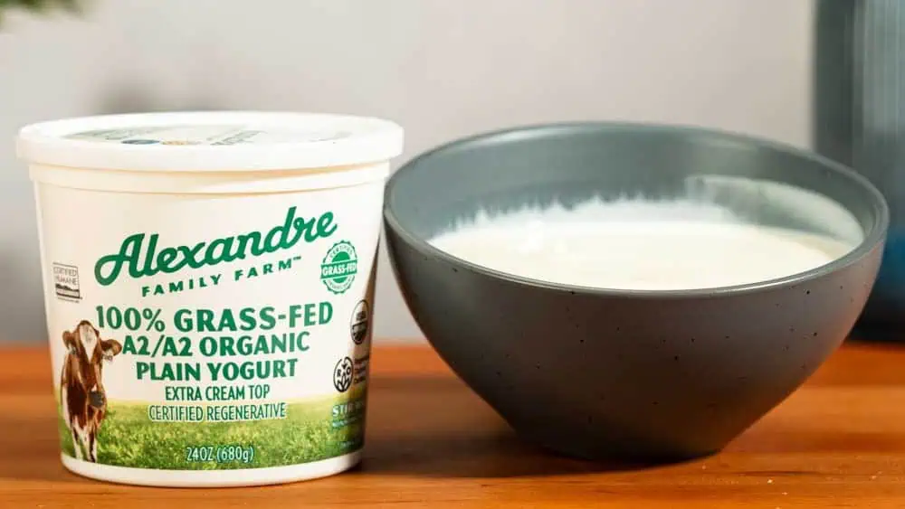 Organic Grass-Fed Yogurt