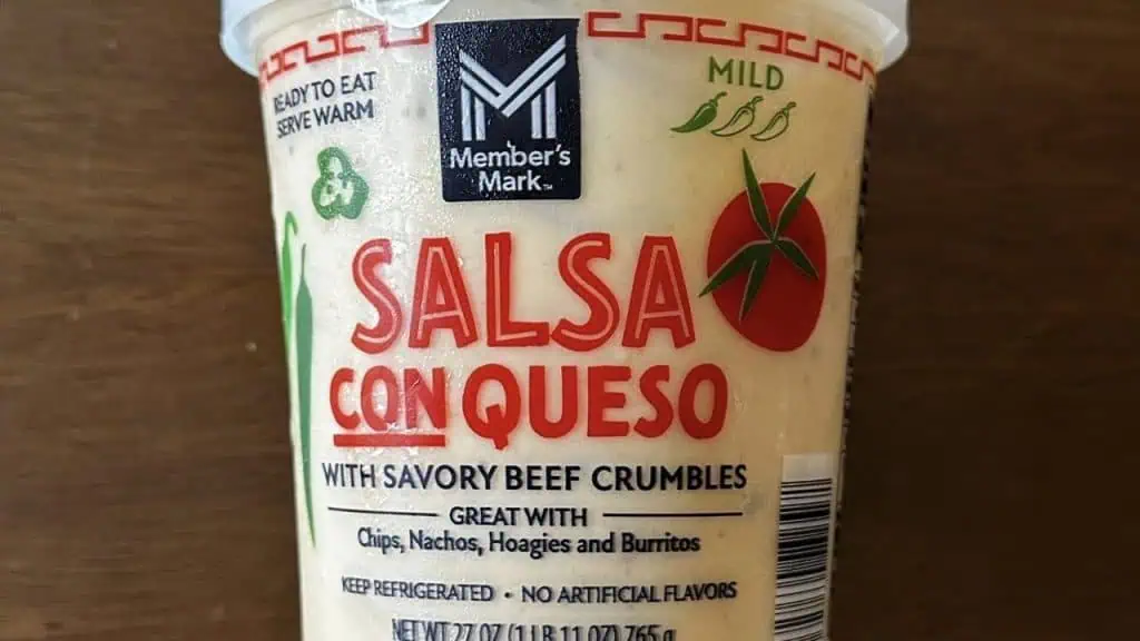 Member’s Mark Salsa Con Queso with Beef