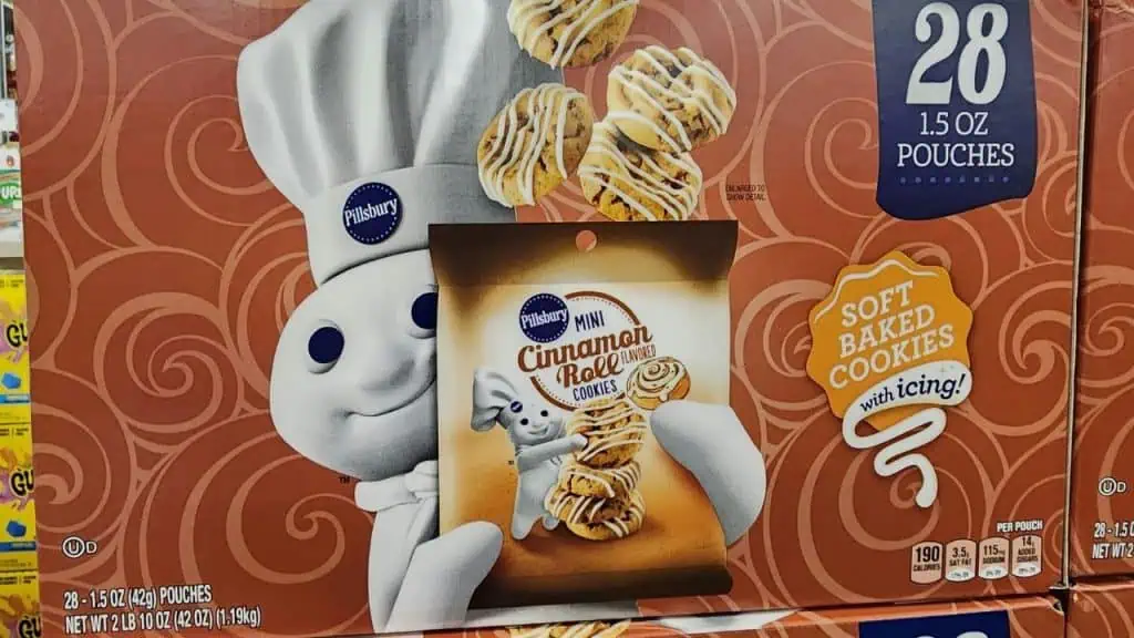 Pillsbury Mini Cinnamon Roll Cookies