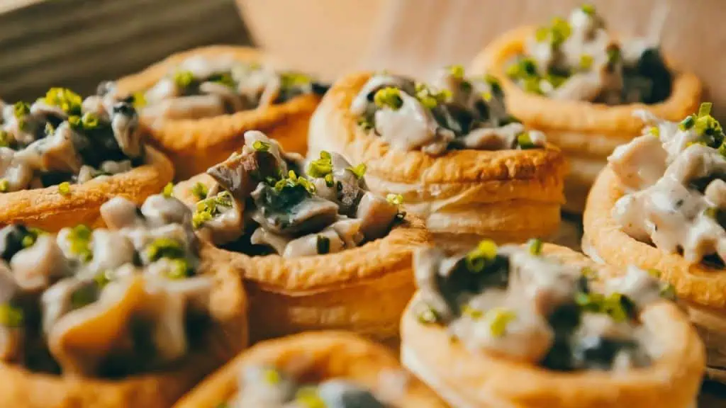 Mushroom Canapés Delight