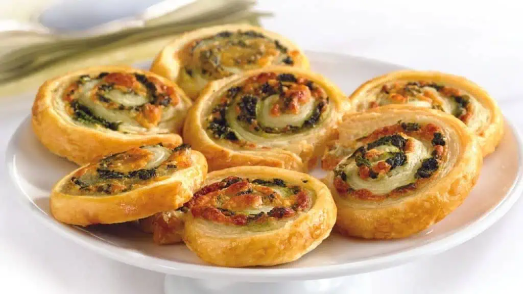 Spinach and Cheese Swirls