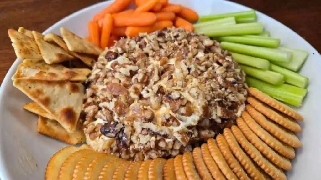 Zesty Cheese Ball Platter