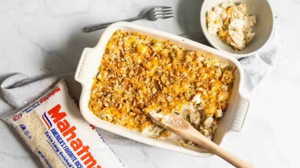 Simple Turkey and Rice Casserole