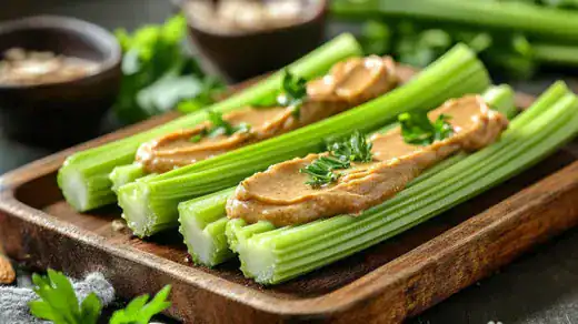 Almond Butter Celery Sticks