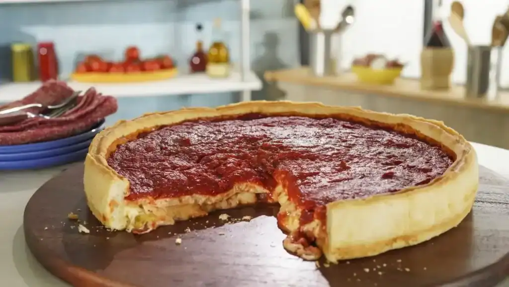 Deep-Dish Pizza