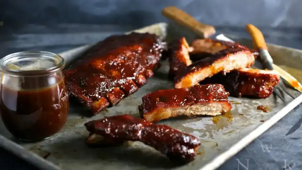 Bourbon-Glazed Ribs