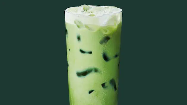 Iced Matcha Green Tea Latte