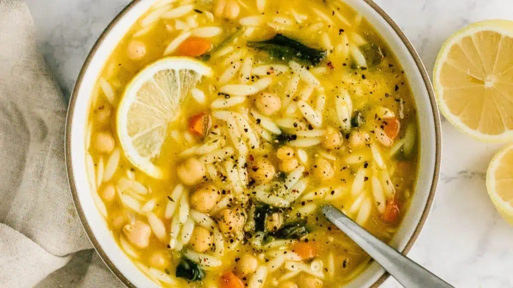 Zesty Lemon and Chickpea Soup