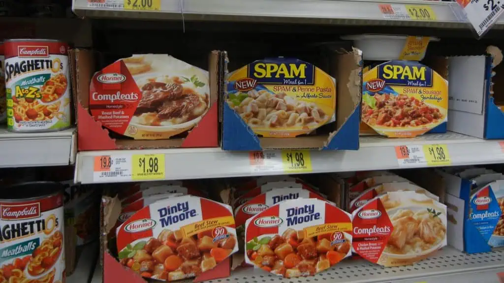 Microwavable Lunches