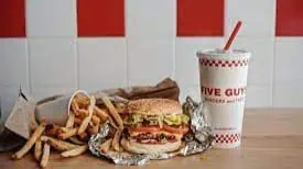 Five Guys’ Cheeseburger