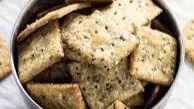 Cheesy Whole Grain Crackers