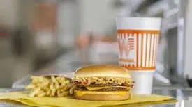Burgers at Whataburger