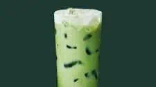 Iced Matcha Latte with Coconut Milk