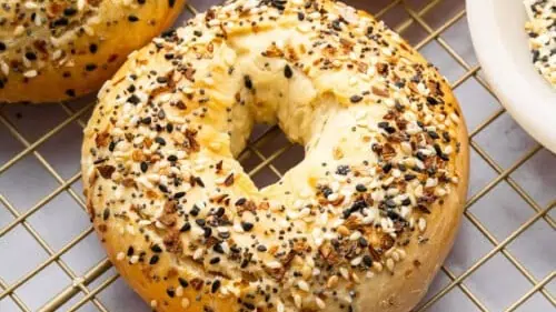 Protein-packed bagels