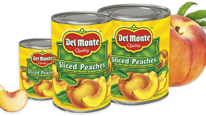 Peach canned