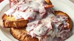 Chipped Beef on Toast