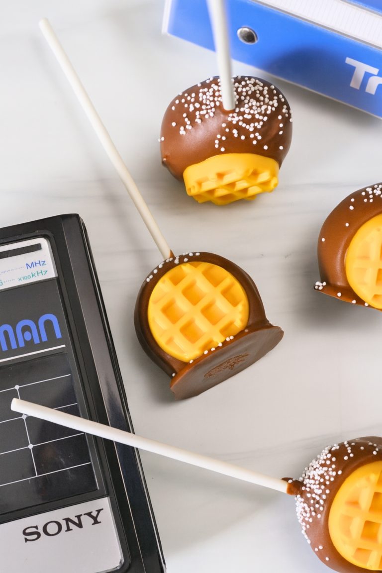 Eleven's Mini Eggo Waffle Cake Pops