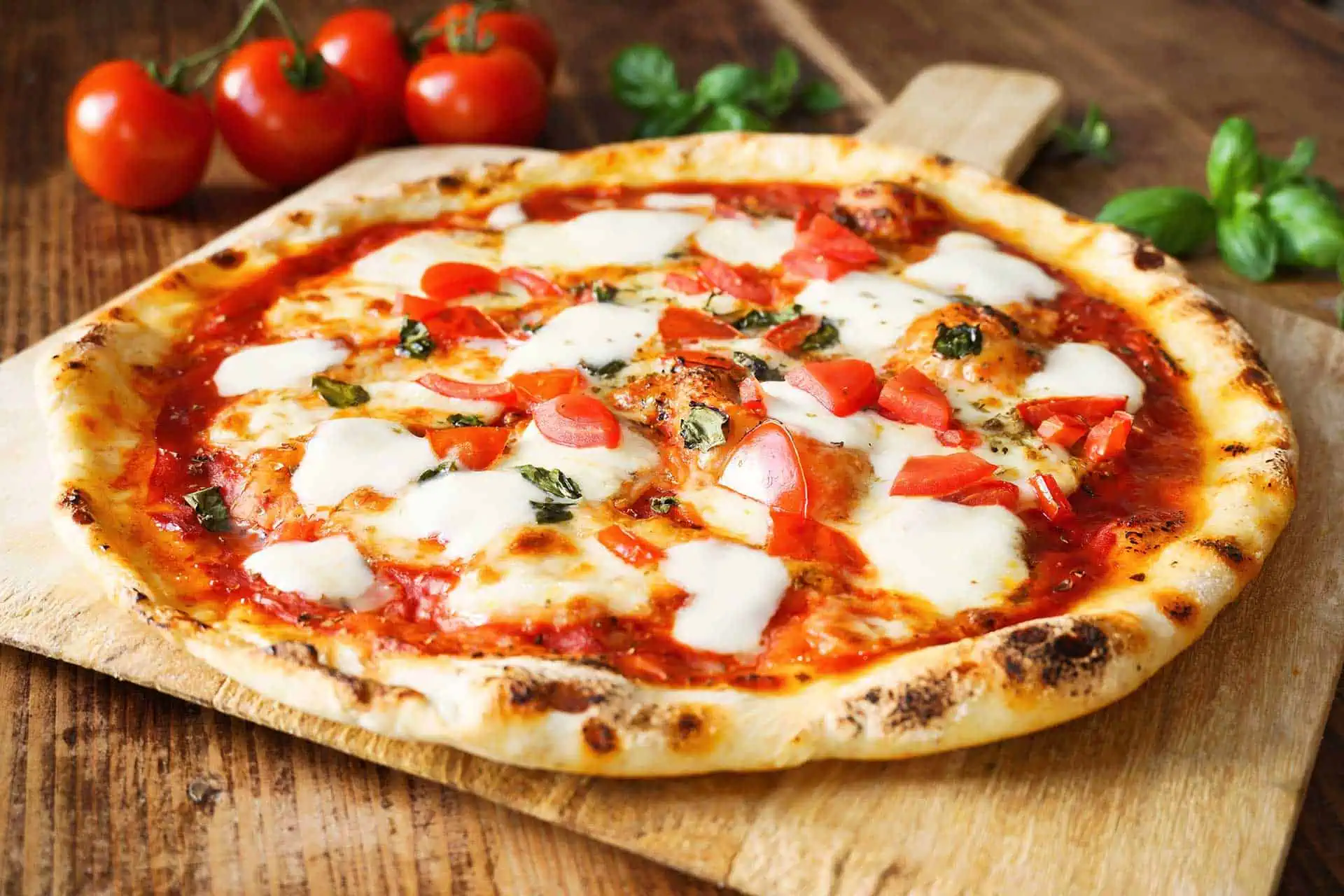 Margherita (Thin Crust Pizza)