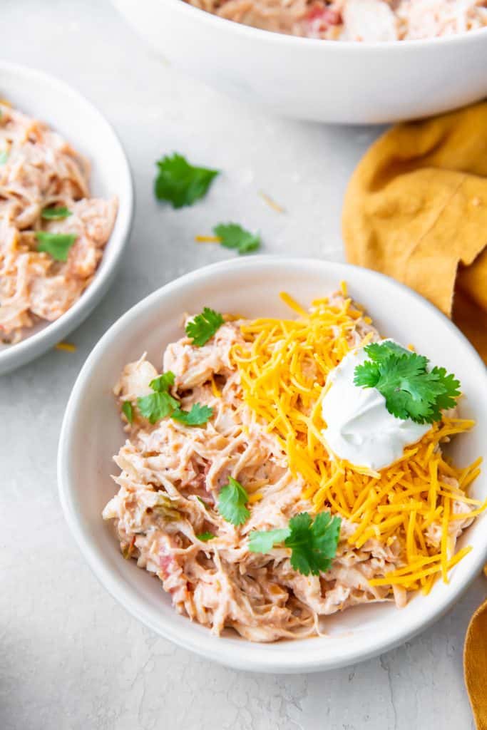 3 Ingredient Creamy Salsa Chicken