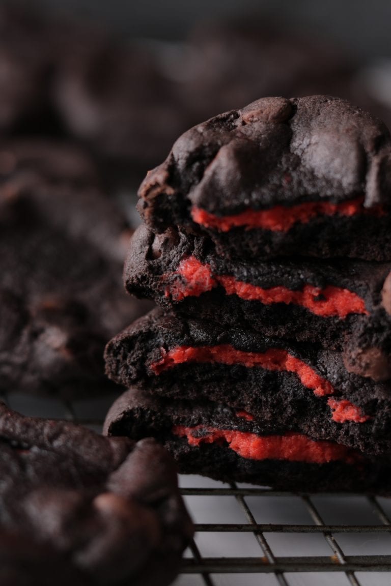 Copycat Chips Ahoy Stranger Things Cookies (Upside Down Cookies)
