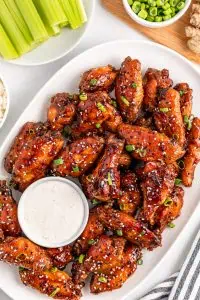 Slow Cooker Teriyaki Chicken Wings