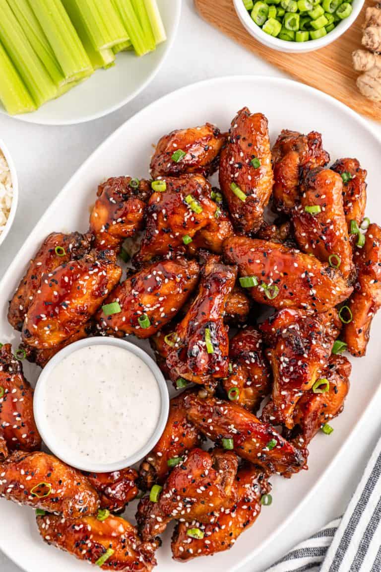 Slow Cooker Teriyaki Chicken Wings