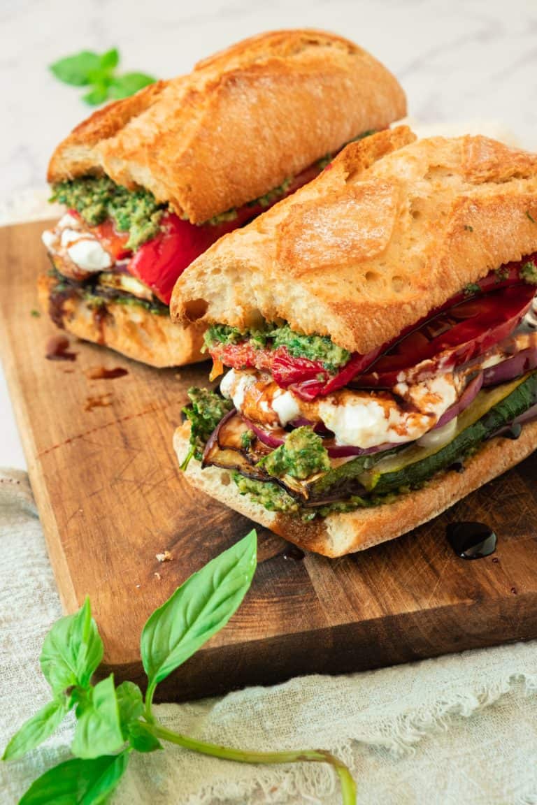 Grilled Vegetable Sandwich
