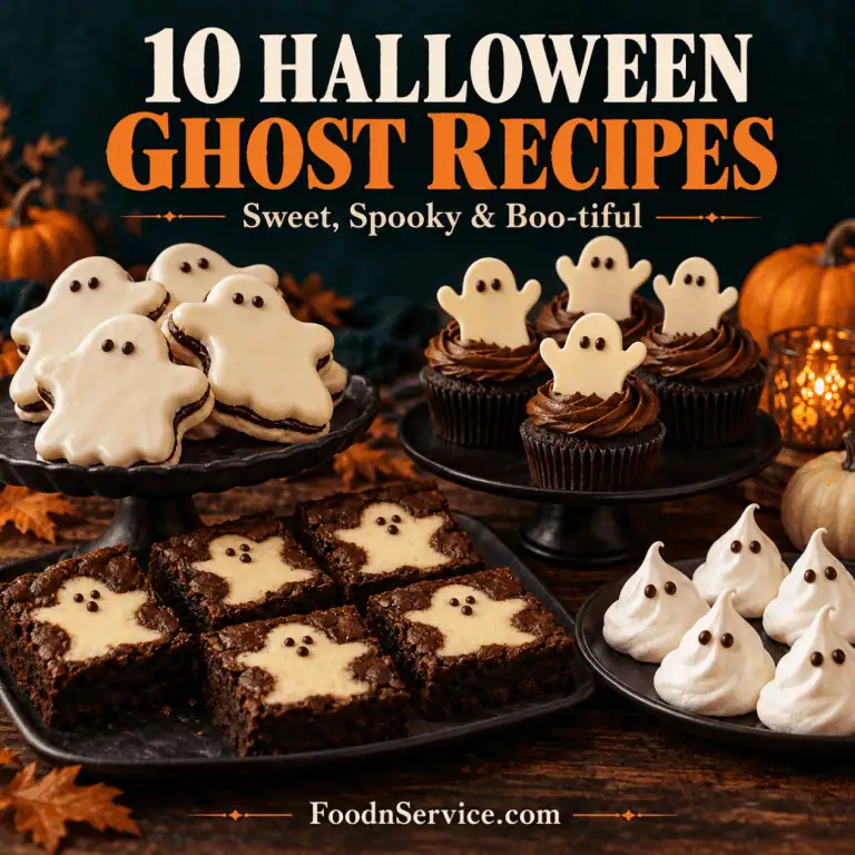 Halloween Ghost Recipes