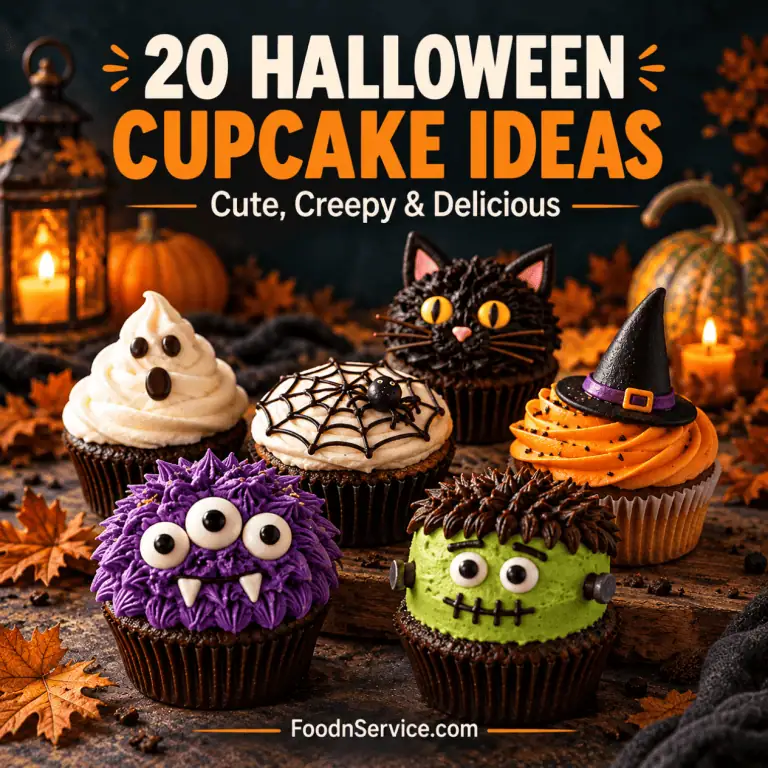 20 Halloween Cupcake Ideas From Cute Monsters to Creepy Treats