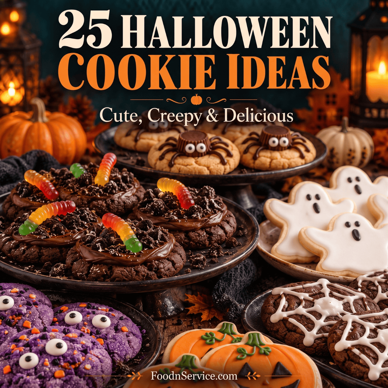 25 Halloween Cookie Recipes and Decorating Ideas