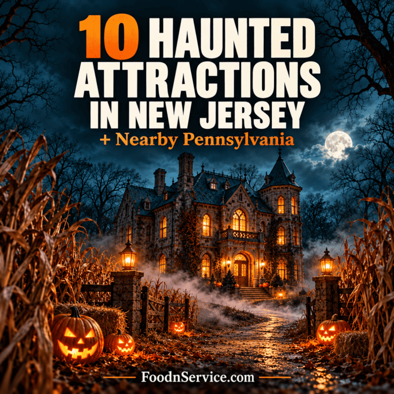 10 Amazing Haunted Attractions For Halloween Around NJ