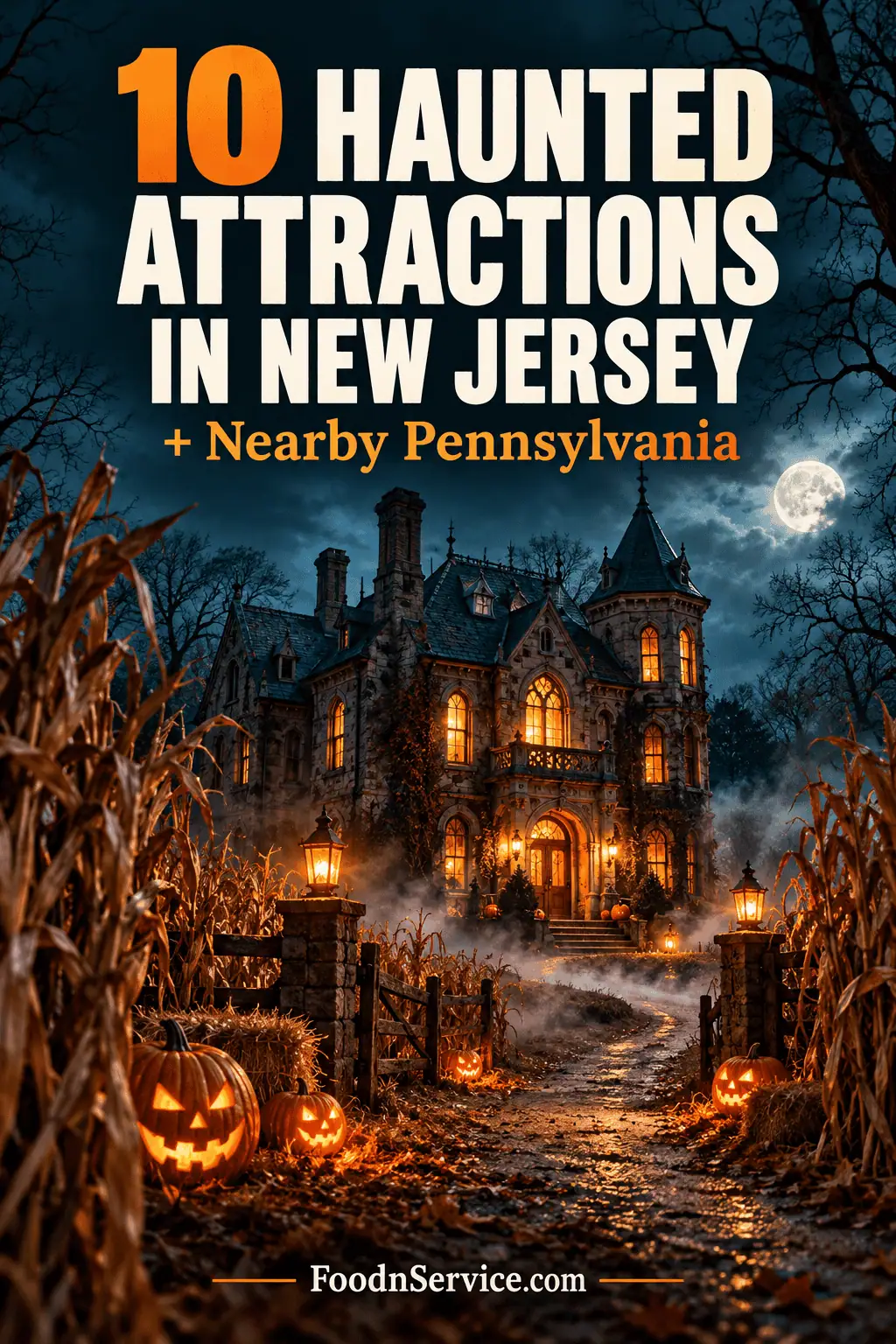 10 Amazing Haunted Attractions For Halloween Around NJ