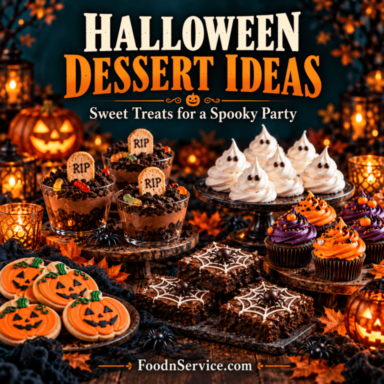 Spooktacular Ideas for Halloween Desserts