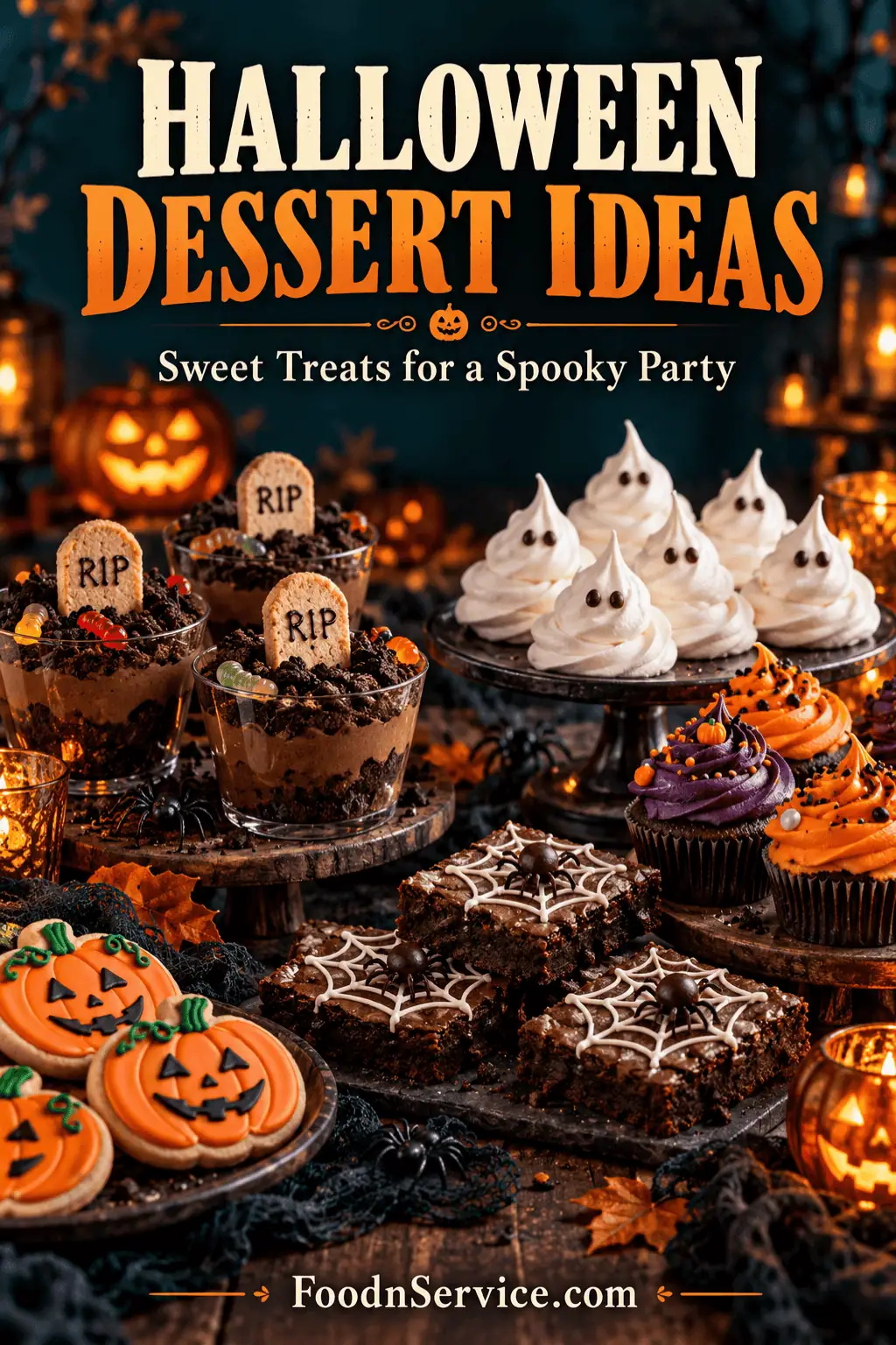 You canโt have a fun Halloween party without some delicious and fun ideas for Halloween desserts. Spiders, ghosts, pumpkins, and skeleton desserts are so...
