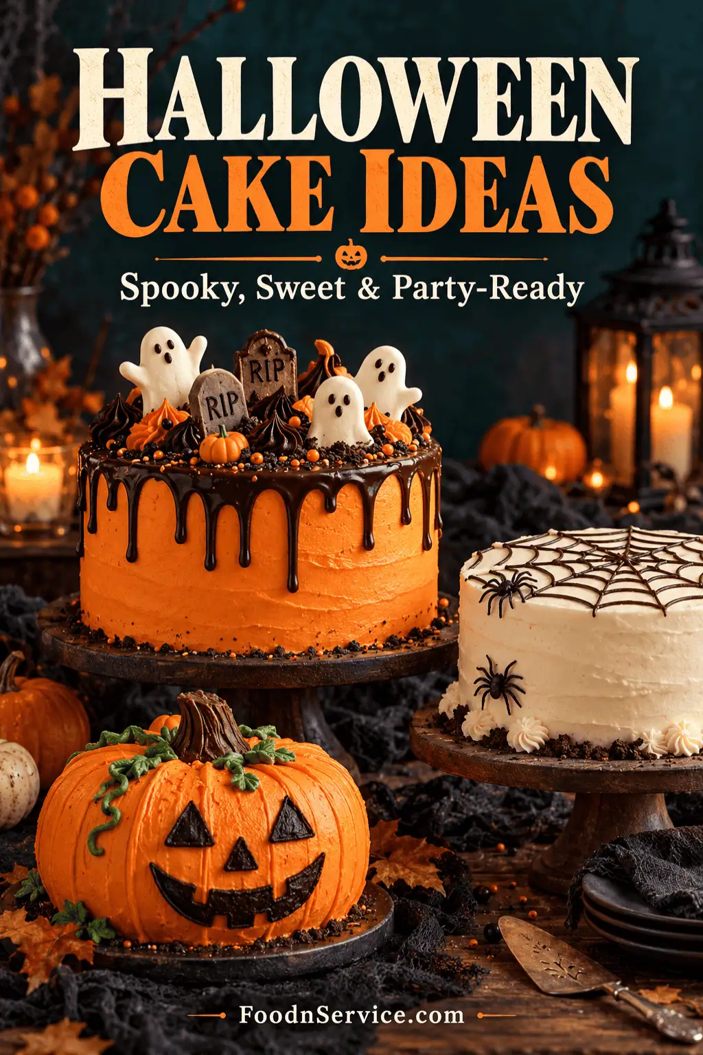 Find Halloween cake ideas for parties and October birthdays, plus decorating tips, make-ahead advice, and help choosing your next spooky bake.